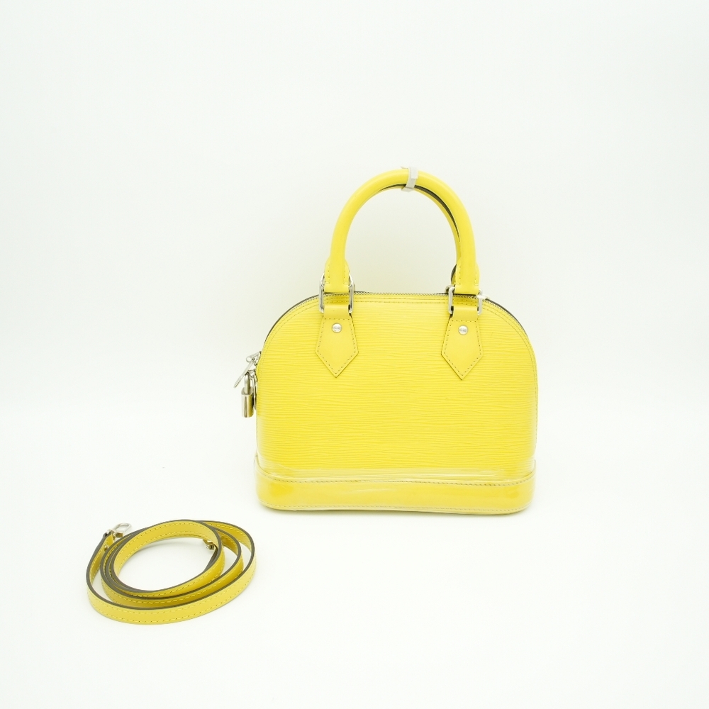 Authentic Louis Vuitton EPI Alma BB Yellow - Picture 2 of 16